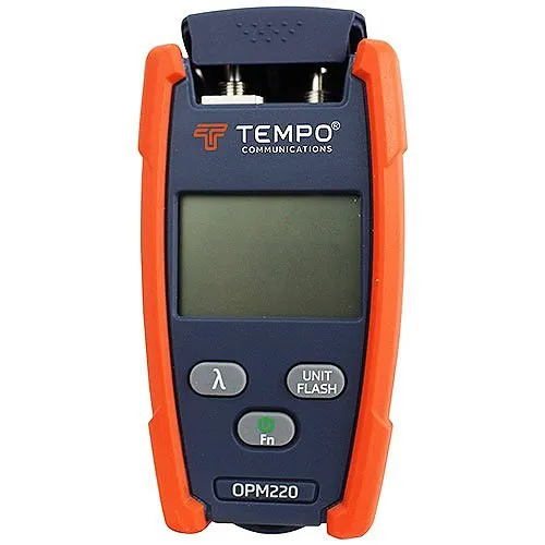 Tempo OPM210 Micro Optical Power Meter, Standard Power OPM with VFL, -70 to +10dBm