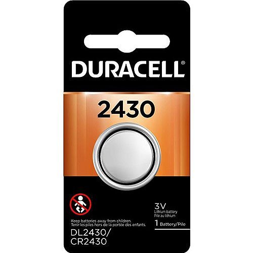 Duracell 2430 Lithium Coin Battery, 3V