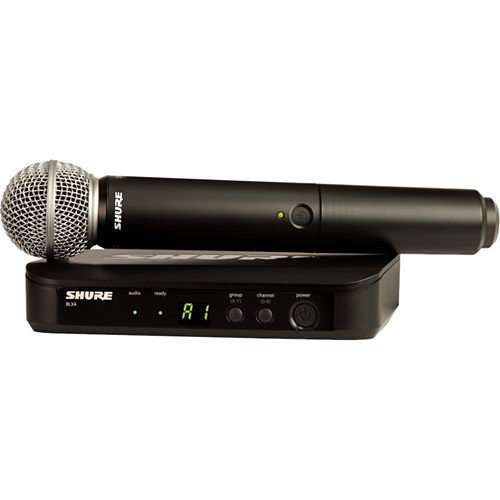 Shure BLX24/SM58=-H11 BLX Series Wireless Vocal System with SM58 Cardioid Dynamic Microphone