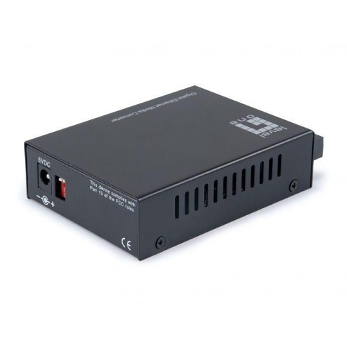 Levelone GVT-2001 10/100/1000base-T To 1000base-Sx MMF SC Mini Media Converter, 550m