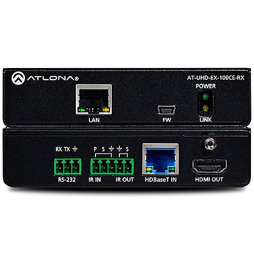 Atlona AT-Ultra HD-EX-100CE-RX 4K/Ultra HD HDMI Over 100m Hdbaset Receiver
