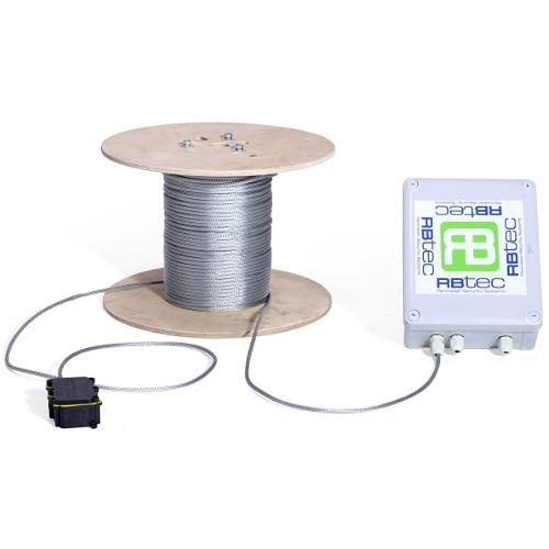 RBtec RB-IROC1Z250 Single Zone Kit, 250' (75m), Includes IRONCLAD Sensor Cable, Analyzer, NEMA4X Enclosure
