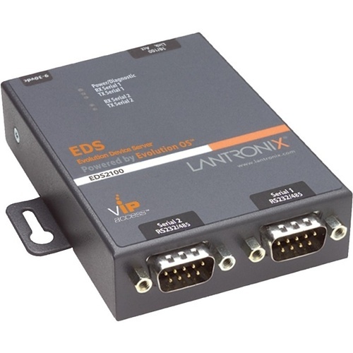 Lantronix ED2100002-LNX-01 Dual Port 10/100 Device Server with Linux, RoHS Compliant