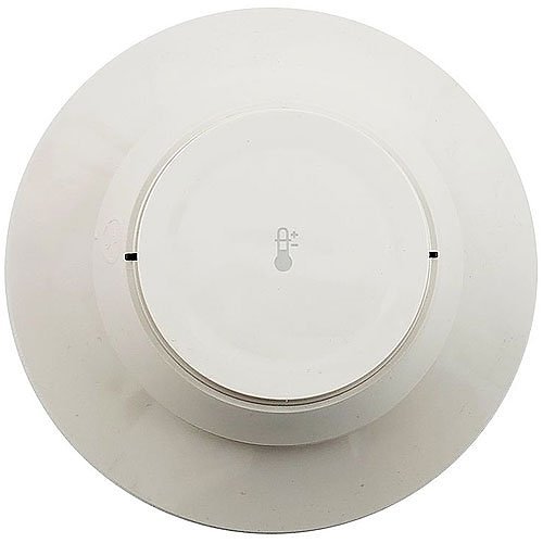 Fire-Lite H365HT-IV Addressable Heat Detector, Low-Profile Intelligent 190°F Fixed Thermal Sensor and LiteSpeed Only, Ivory