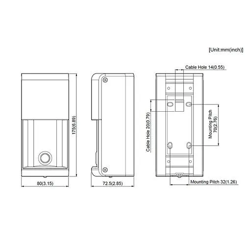 Optex OVS-01GT 18' Range Microwave and Ultrasonic Vehicle Presence Sensor