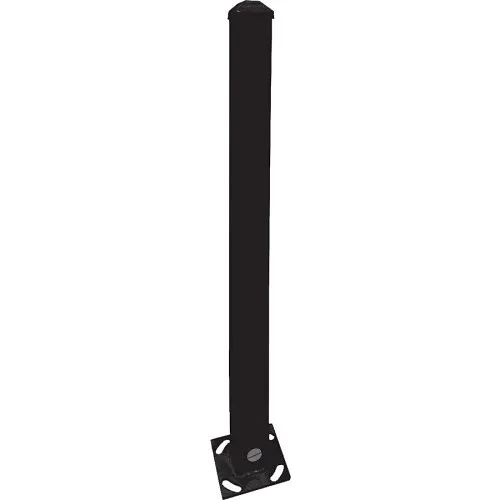 Optex OVS-MPBCURB 21" Mini Post for Curb Mounting OVS Series, Black