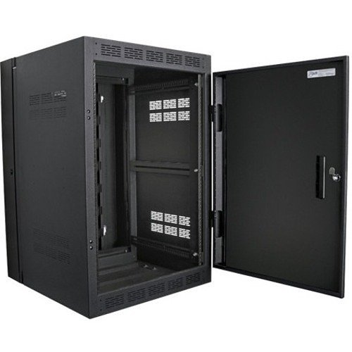 AtlasIED WMA24-23 24RU High-Strength Wall Cabinet with Adjustable Rails, 23.5" Deep