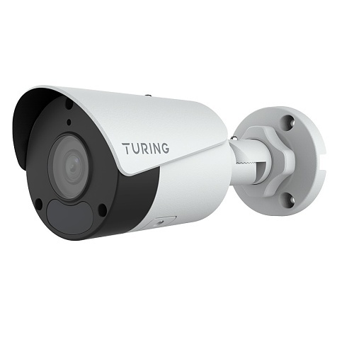 Turing Video TP-MFB4M4 SMART Series TwilightVision 4MP Bullet IP Camera, 4mm Lens, White