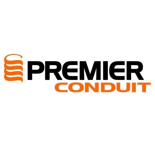 Premier P-125T-6000 1-1/4" Corrugated Plenum Counduit, Tape 1x6, Orange