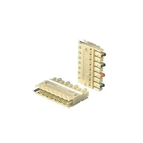 Panduit P110CB4-XY Wire Block, Pair 110 Connecting Block, 10-Pack