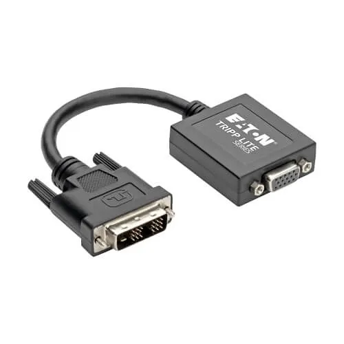 Eaton Tripp Lite P120-06N-ACT DVI-D to VGA Active Adapter Converter Cable, 1920x1200, 6" (15.24 cm)