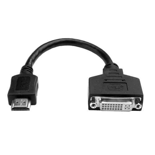 Eaton Tripp Lite P132-08N HDMI to DVI Adapter Video Converter (HDMI-M to DVI-D F), 8" (20.32 cm)
