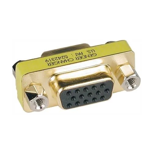 Tripp Lite P160-000 Compact / Slimline VGA Video Coupler Gender Changer, HD15 Female / Female