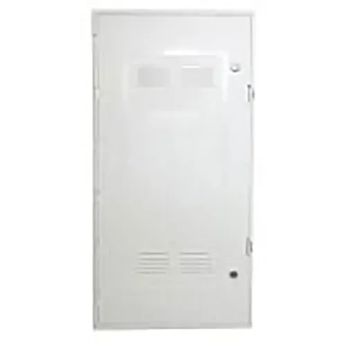 Primex 125-1742 30" Plastic Enclosed Narrow Deep Hinged Lid and Frame, White