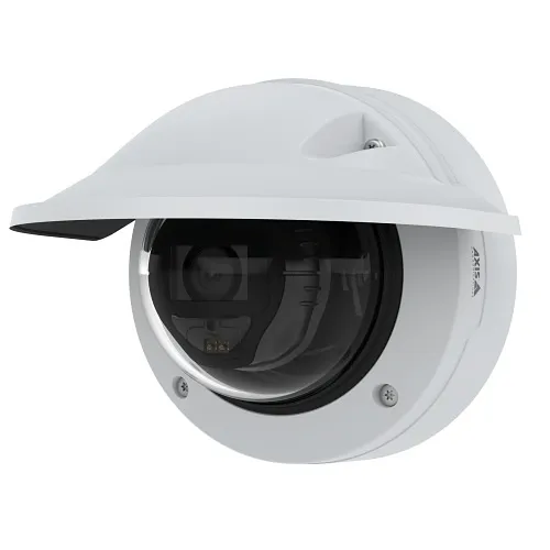 AXIS P3268-LVE P32 Series 8MP Outdoor Fixed Dome IR WDR IP Camera, 4.3-8.6mm Varifocal Lens, White (Replaces P3228-LVE and P3248-LVE)