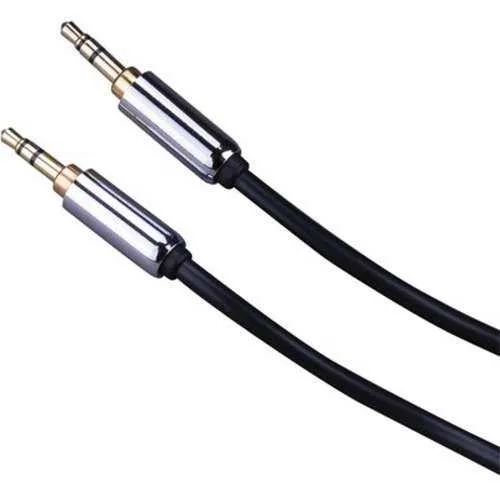 Vanco Premium Mini-Phone Patch Audio Cable, Cbl 3.5mm St Pg/3.5mm St Pg 25ft
