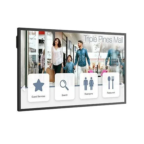 Sharp NEC P435-PT 43" Wide Color Gamut Ultra High-Definition Professional Display with PCAP touch