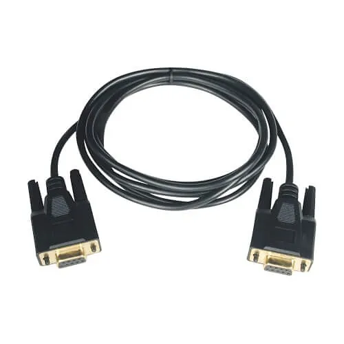 Tripp Lite P450-006 Null Modem Serial DB9 Serial Cable, DB9 Female / Female, 6' (1.83m)