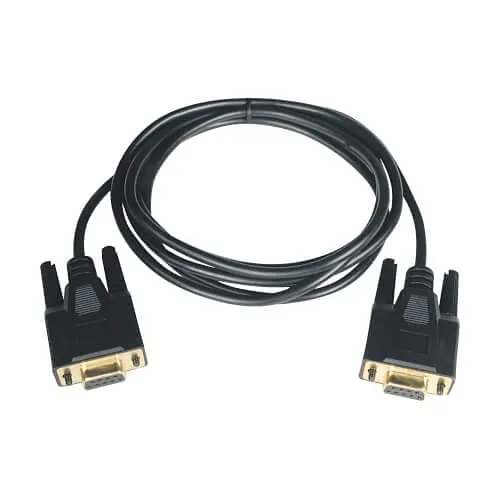 Eaton Tripp Lite P450-010 Null Modem Serial DB9 Serial Cable, 10' (3m), F/F