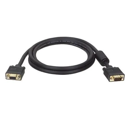 Tripp Lite P500-025 VGA High-Resolution RGB Coaxial Cable, HD15 Male / Female, 25' (7.62m)