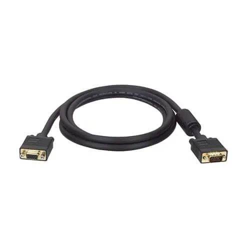 Tripp Lite P500-075 VGA High-Resolution RGB Coaxial Cable, HD15 Male / Female, 75' (22.86m)