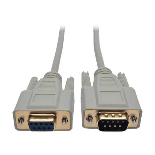 Eaton Tripp Lite P520-006 Serial DB9 Serial Extension Cable, 6' (1.83m) Straight Through DB9, M/F