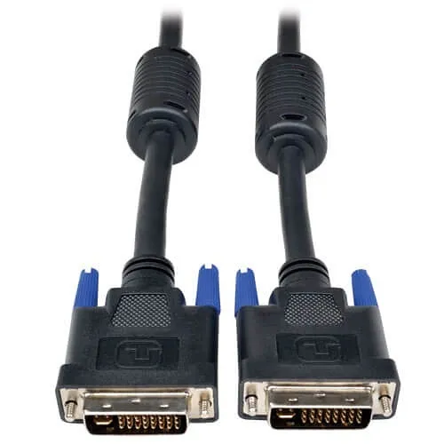 Tripp Lite P560-006-DLI DVI-I Dual Link Digital and Analog Monitor Cable, DVI-I Male / Male, 6' (1.83m)