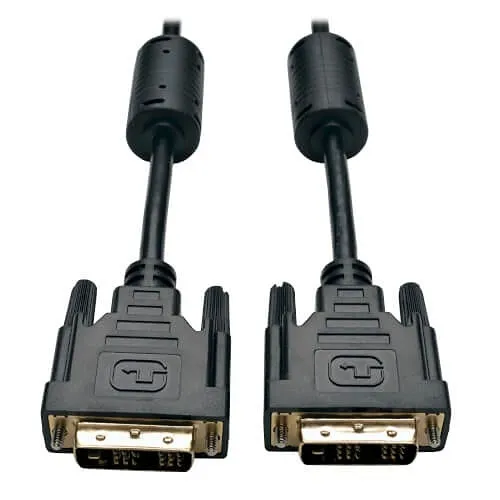 Eaton Tripp Lite P561-006 DVI Single Link Cable, Digital TMDS Monitor Cable (DVI-D M/M), 6' (1.83 m)