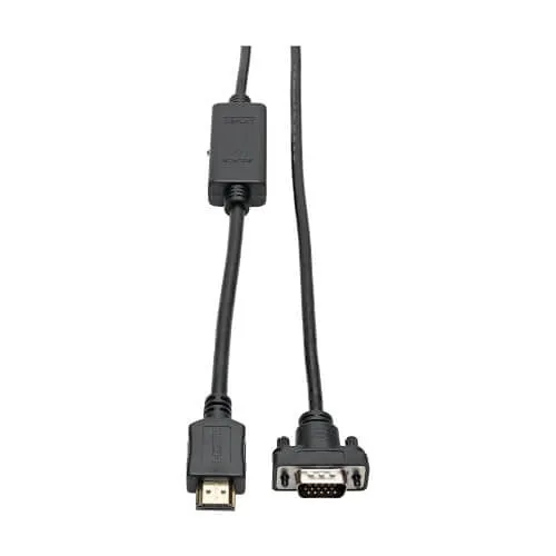 Tripp Lite P566-003-VGA HDMI to VGA Active Adapter Cable, HDMI to Low-Profile HD15 Male / Male, 3' (0.9m)