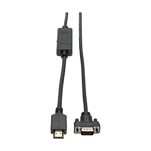 Tripp Lite P566-015-VGA HDMI to VGA Active Adapter Cable, HDMI to Low-Profile HD15 Male / Male, 15' (4.6m)