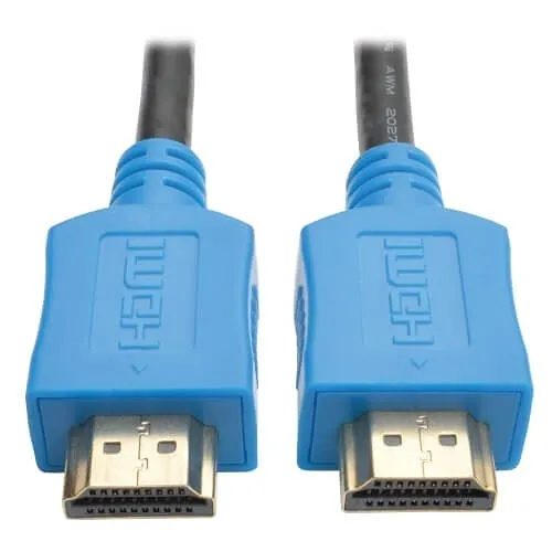 Eaton Tripp Lite P568-006-BL High-Speed 4K UHD HDMI Cable, Digital Video and Audio, Male to Male, 6' (1.83m), Blue