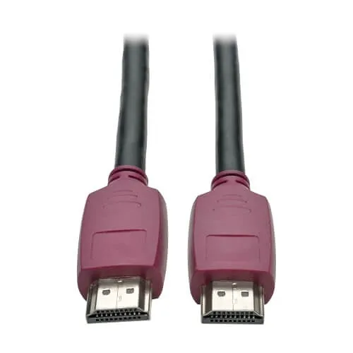 Tripp Lite P569-015-CERT 4K HDMI Cable with Ethernet, Male / Male, 4K 60 Hz, Gripping Connectors, 15'