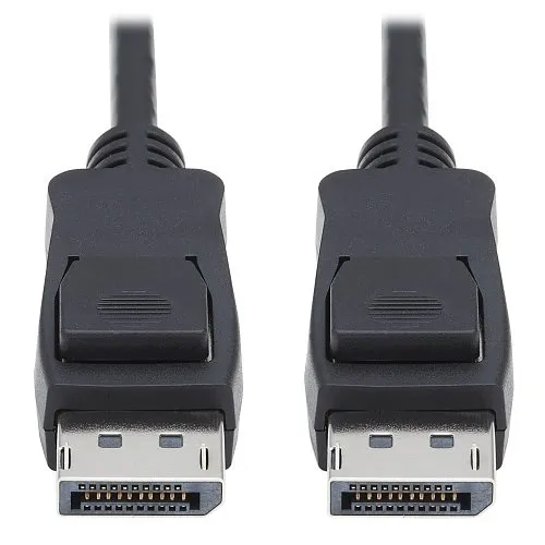 Eaton Tripp Lite P580-015-V4 DisplayPort 1.4 Cable with Latching Connectors, 8K (M/M), 15' (4.57m), Black