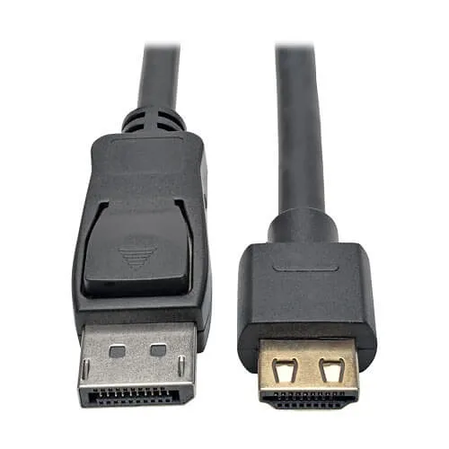 Eaton Tripp Lite P582-006-HD-V2A DisplayPort 1.2 to HDMI Active Adapter Cable, 6' (1.83m), 4K at 60Hz, M/M