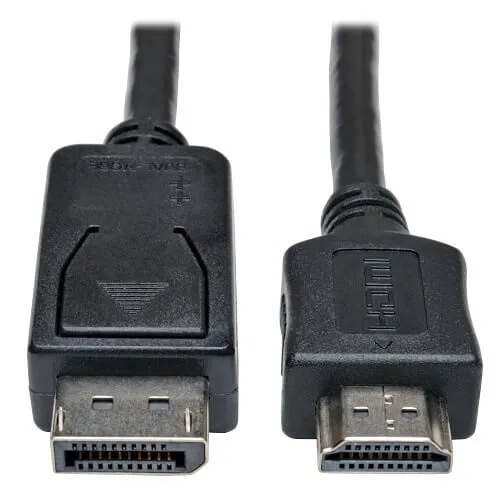 Tripp Lite P582-006 DisplayPort to HDMI Adapter Cable, M/M, 6' (1.8m)
