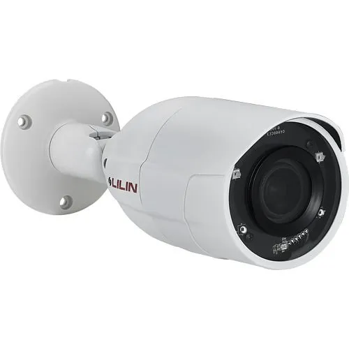 LILIN P5R8822E2 1080P Fixed IR Bullet IP Camera, 2.8mm Lens, White