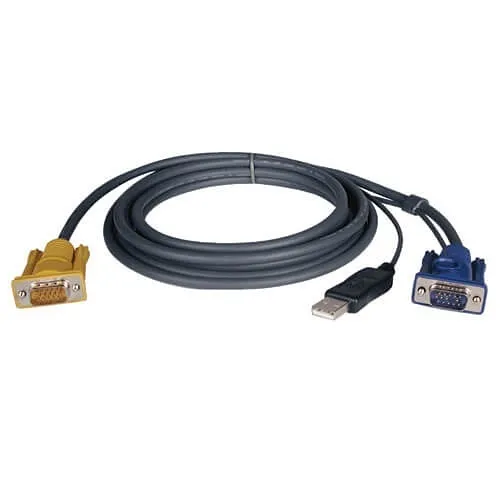 Eaton Tripp Lite P776-019 19' USB Cable Kit for KVM Switch 2-In-1 B020 B022 Series KVMs