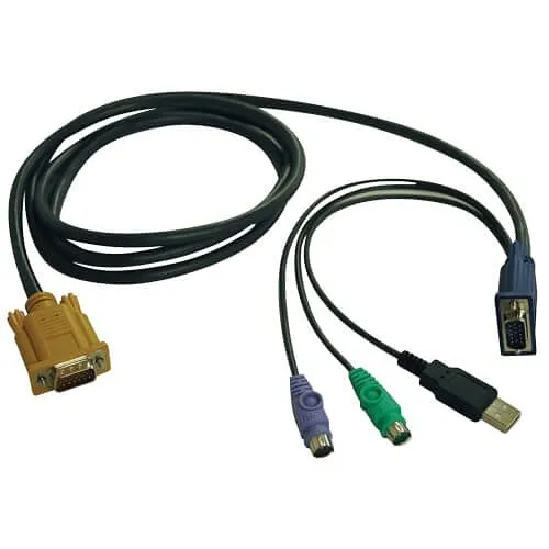 Eaton Tripp Lite P778-006 USB/PS2 Combo Cable for B020-U08/U16 and B022-U16 KVM Switches, 6' (1.83m)