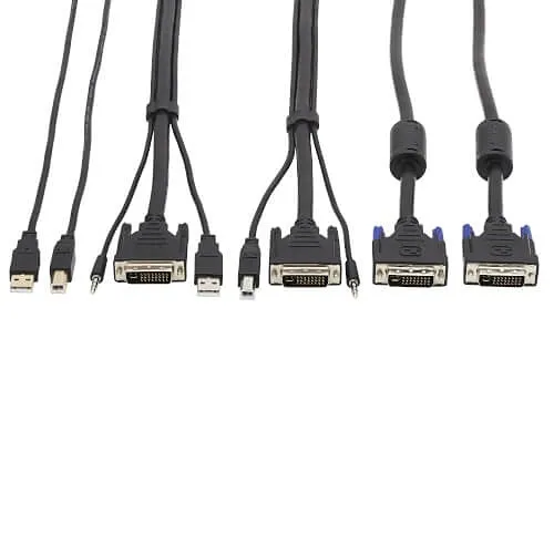 Eaton Tripp Lite P784-006-DVU DVI KVM Cable Kit with USB and Audible Features, 6'