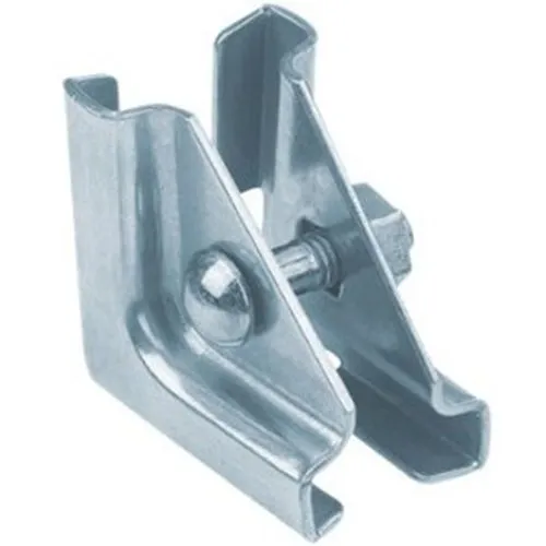 Ortronics P820147HB Corner Mount Clamp Kit for Cable Ladder (Two Corner Clamps), Black