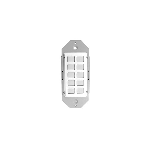 ZeeVee ZYPERPAD 10-Button IP Keypad Controller for ZyPer Management Platform, PoE, Black