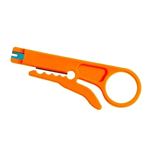 Tempo PA1913 UTP Stripper and Punchdown Tool with Right-Angle Design