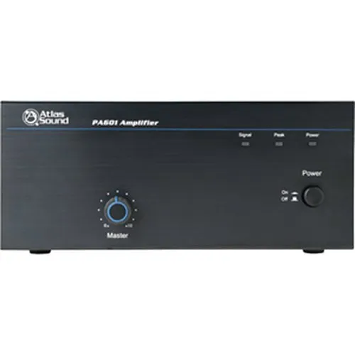 AtlasIED PA601 Single Channel, 60W Power Amplifier