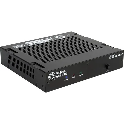AtlasIED PA60G Single Channel, 60W Power Amplifier with Global Power Supply