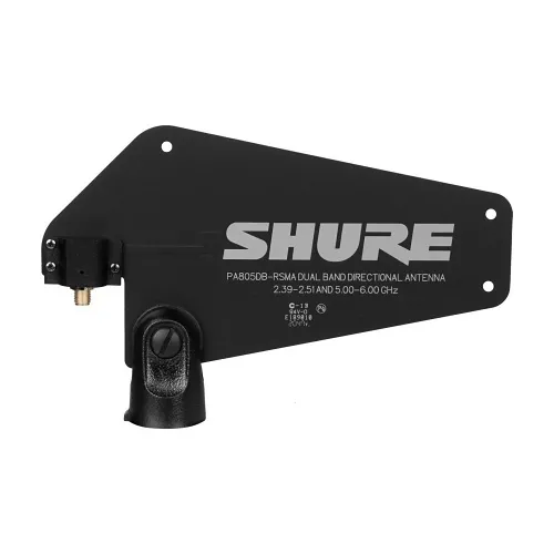 Shure PA805DB-RSMA Dual-Band Passive Directional Antenna for GLX-D+ Wireless