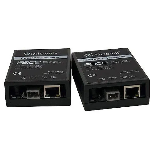 Altronix PACE1KRT Long-Range Single-Pair Ethernet Adapter Kit, 10Mbps, Passes PoE/PoE+