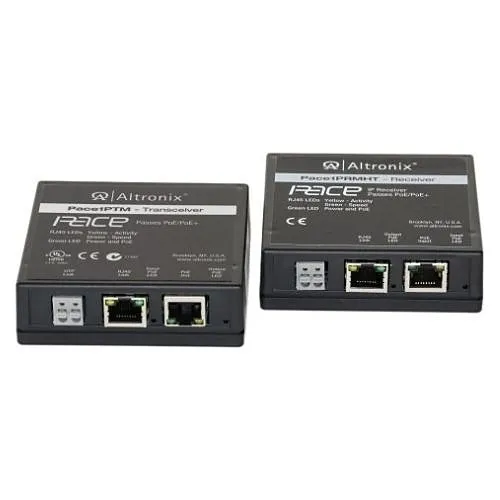 Altronix PACE1PRMTHT Long Range Ethernet Adapter Kit, 100Mbps, Includes Receiver and Transceiver