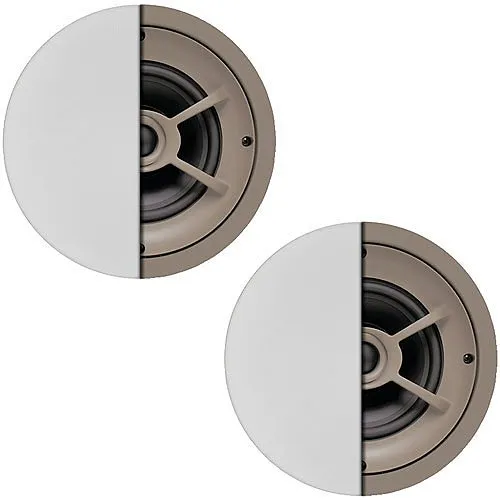 PROFICIENT C612 Protege Ceiling Speakers with 6-1/2" Polypropylene Woofers and 1" Pivoting Soft-Dome Tweeters, Pair, Replaces C610