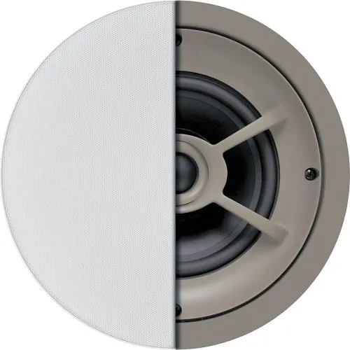 Proficient C621 Protege Ceiling Speaker with 6.5" Polypropylene Woofer and 1" Pivoting Silk-Dome Tweeter, Pair