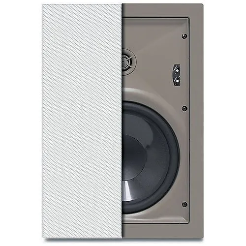 Proficient W802 Protege In-Wall Speakers with 8" Graphite Woofers, 1" Pivoting Aluminum Tweeters and Tone Switches, Pair